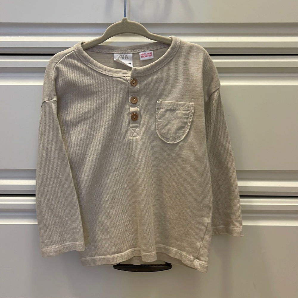 Zara long sleeve henley